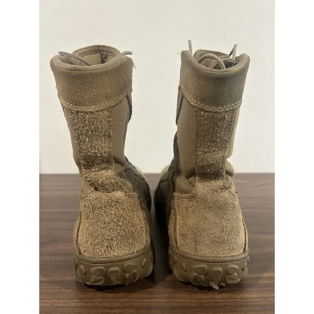 Rocky‎ S2V Tactical Military Boots Steel Toe Coyote Size 6M Vibram USA Combat